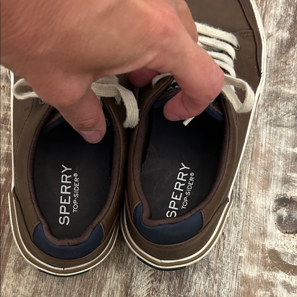 Sperry boys Dark Brown Sneakers - Picture 4 of 6